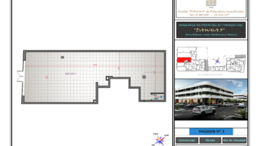 Magasin 3 : 125,37 m²